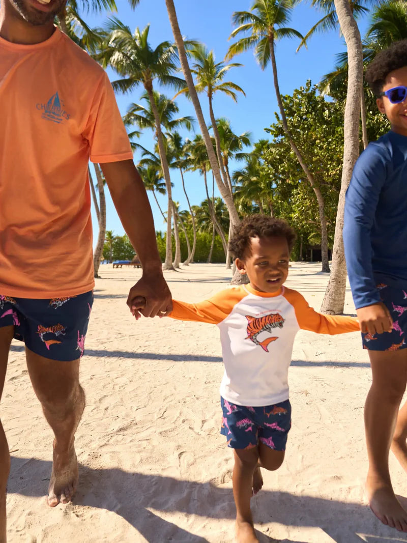 The Tiger Shark (Baby & Toddler Rashguard) - BAY WINDOW