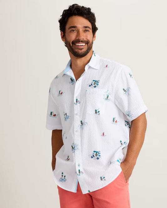 Nova Wave Pineapple Pete Shirt - White