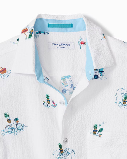 Nova Wave Pineapple Pete Shirt - White