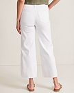 Ella Twill High Rise Wide Crop - Sugar Wash - BAY WINDOW