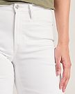 Ella Twill High Rise Wide Crop - Sugar Wash - BAY WINDOW