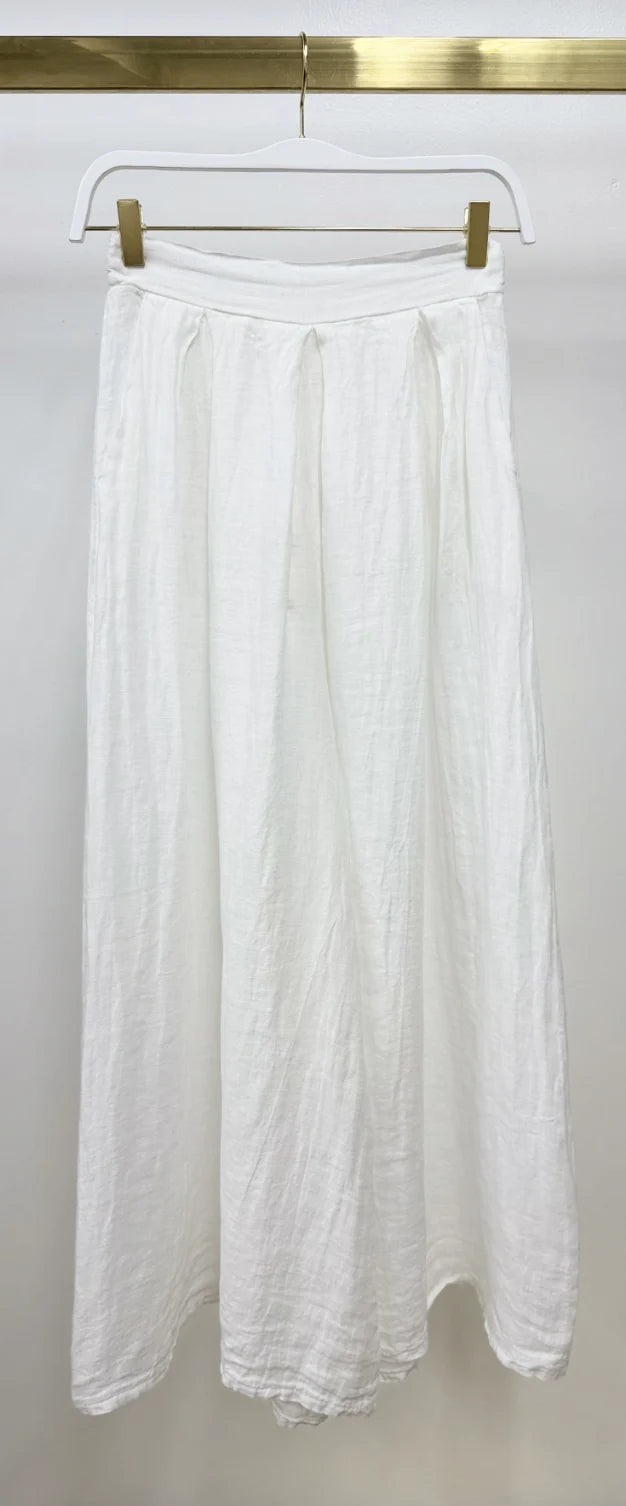 Linen Extra wide Leg Trousers