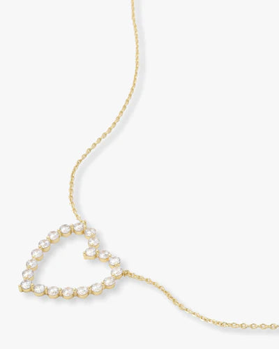 She's an Icon Heart Necklace - BAY WINDOW
