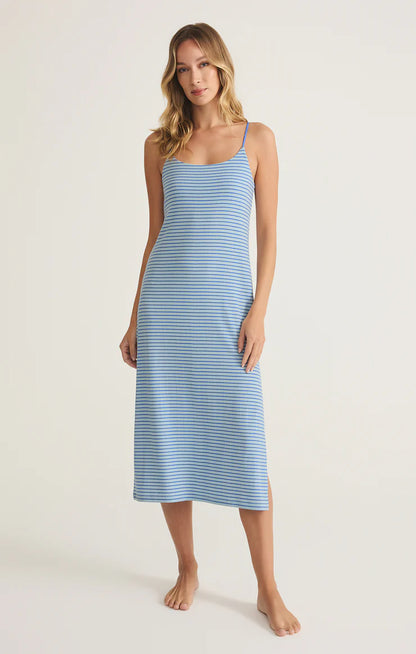 Sunday Rib Dress - Salt Water