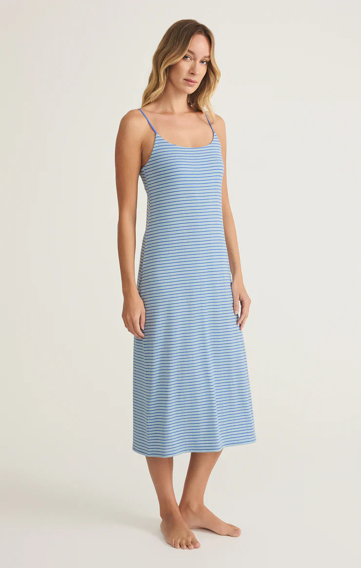 Sunday Rib Dress - Salt Water