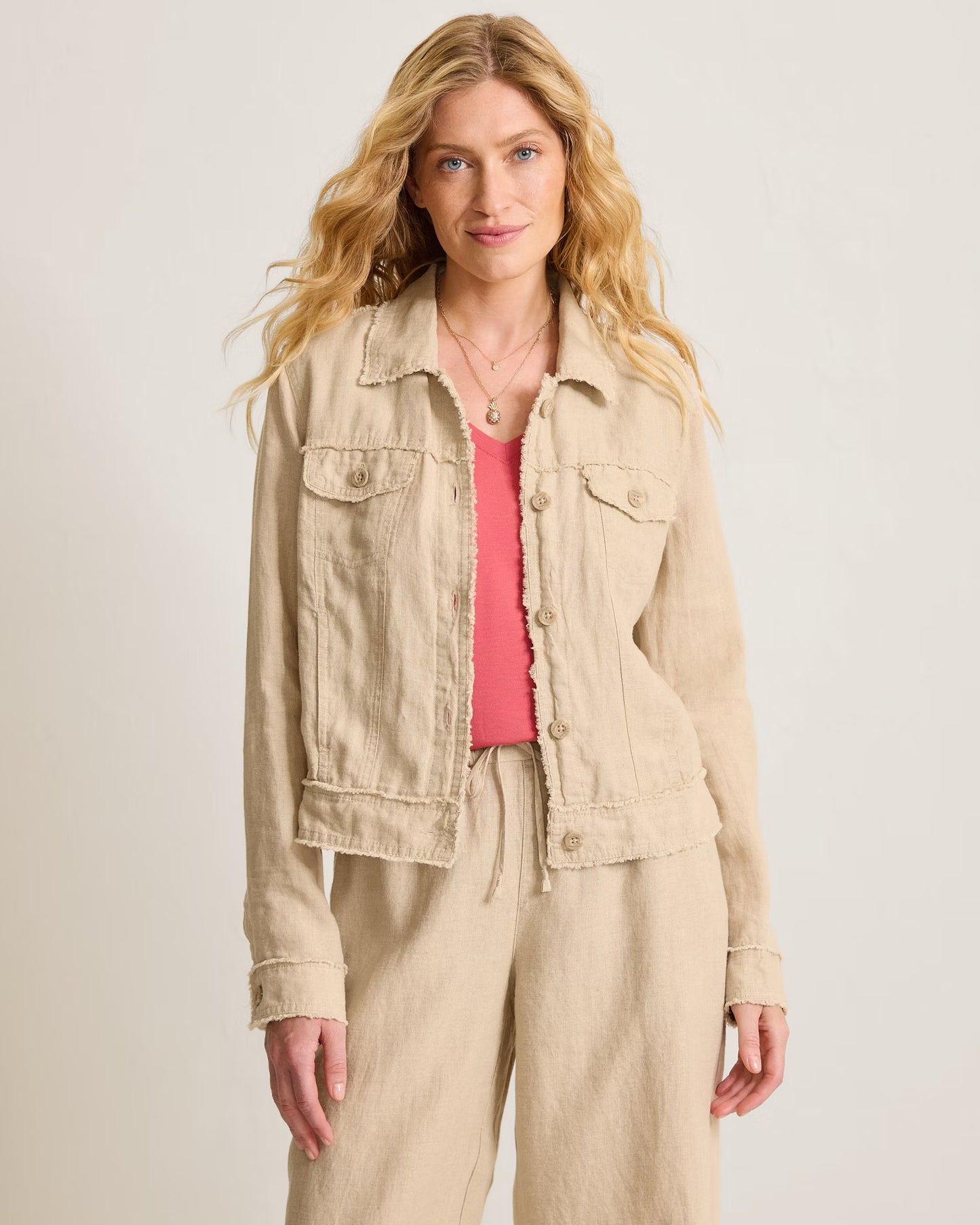 Two Palms Raw Edge Jacket