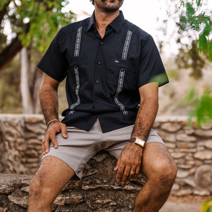 Tejas Guayabera - Diablo Plata - BAY WINDOW