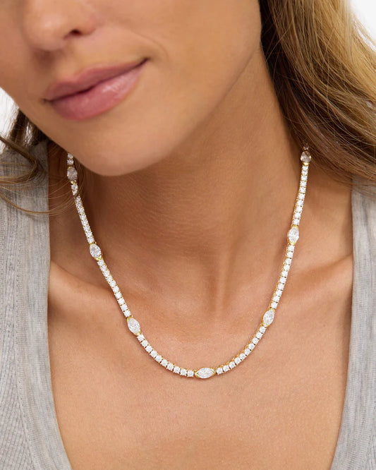 The Maven Tennis Necklace