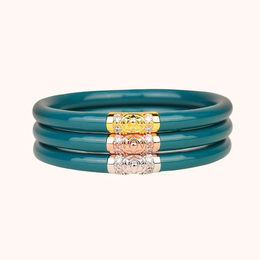 Three Kings All Weather Bangles - Plume