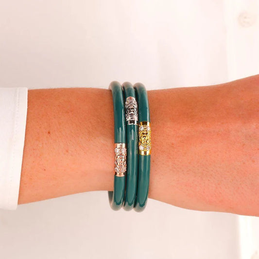 Three Kings All Weather Bangles - Plume