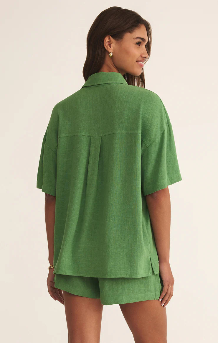 Tinsley Button Up Shirt - Lawn - BAY WINDOW