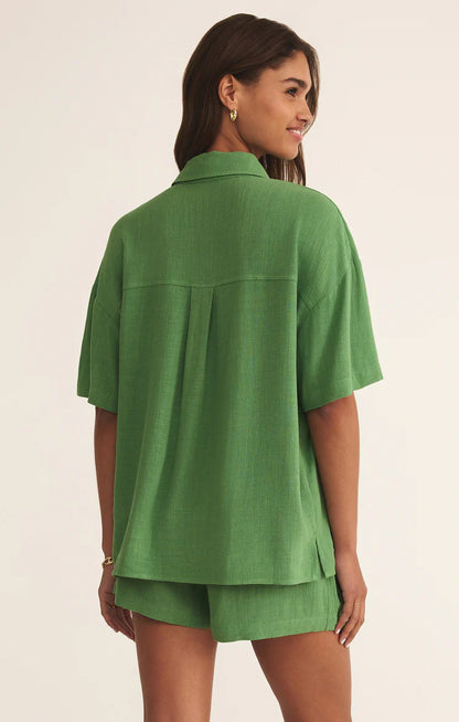 Tinsley Button Up Shirt - Lawn - BAY WINDOW