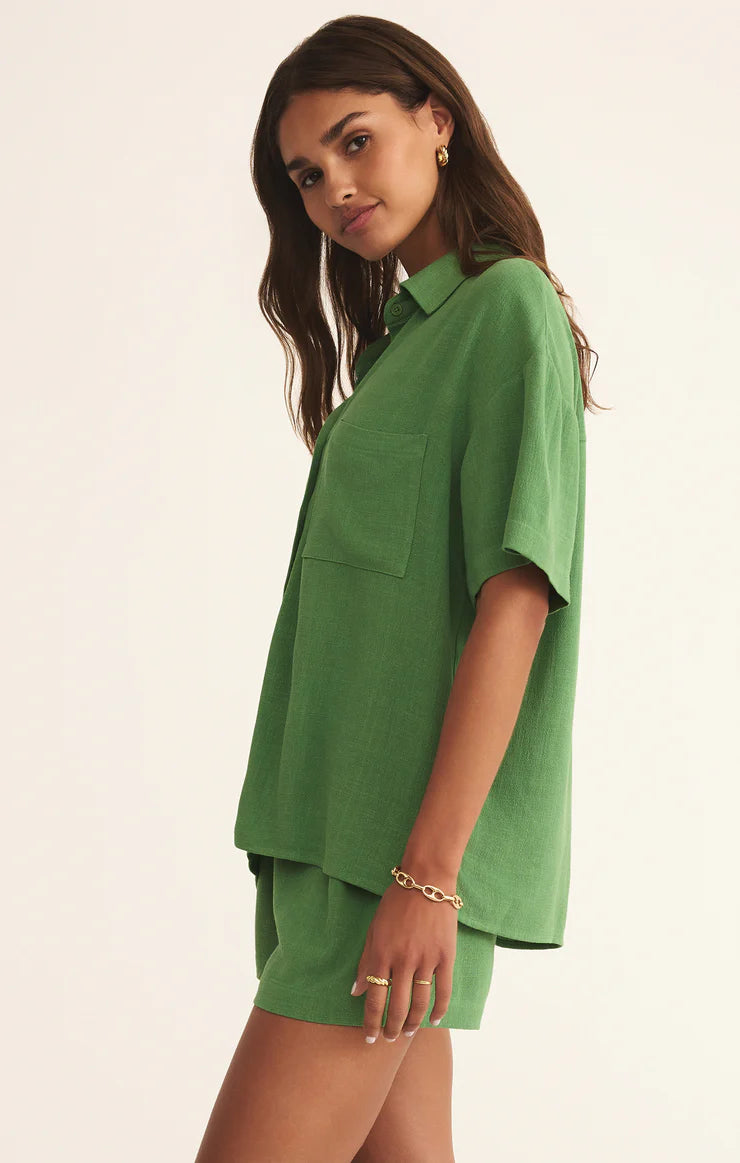 Tinsley Button Up Shirt - Lawn - BAY WINDOW