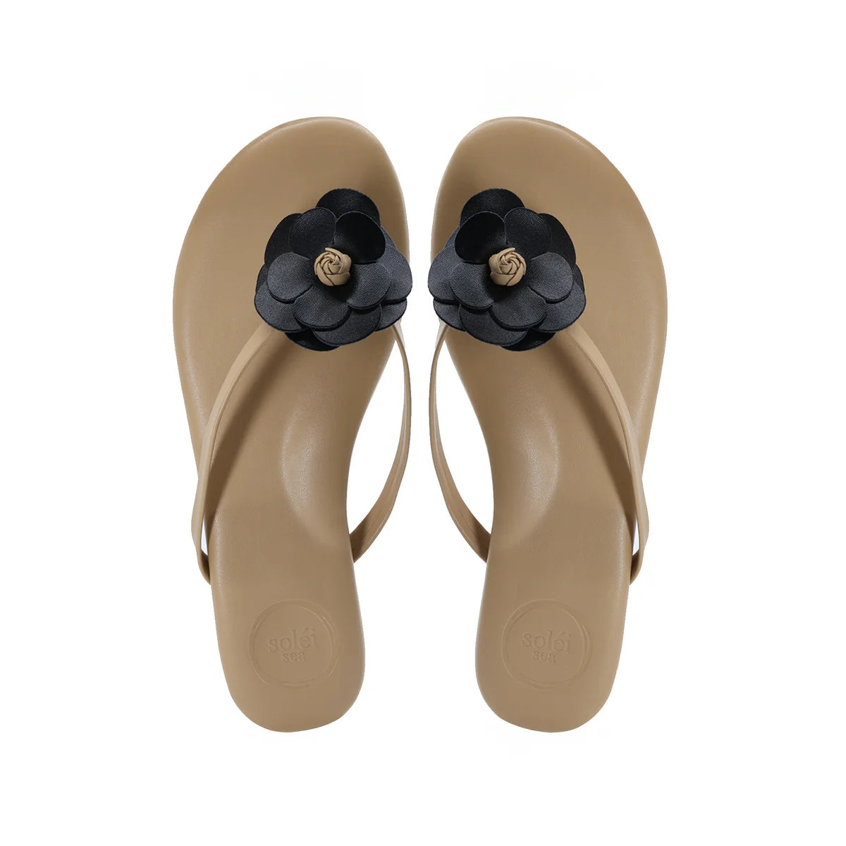 Valentina Sandal - Tan/Black