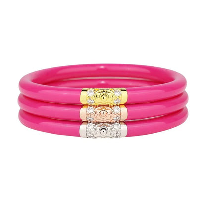 Epic Pink Three Queens All Weather Bangle Set