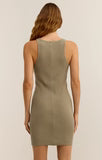 ZD242520 Delfa Rib Mini Dress