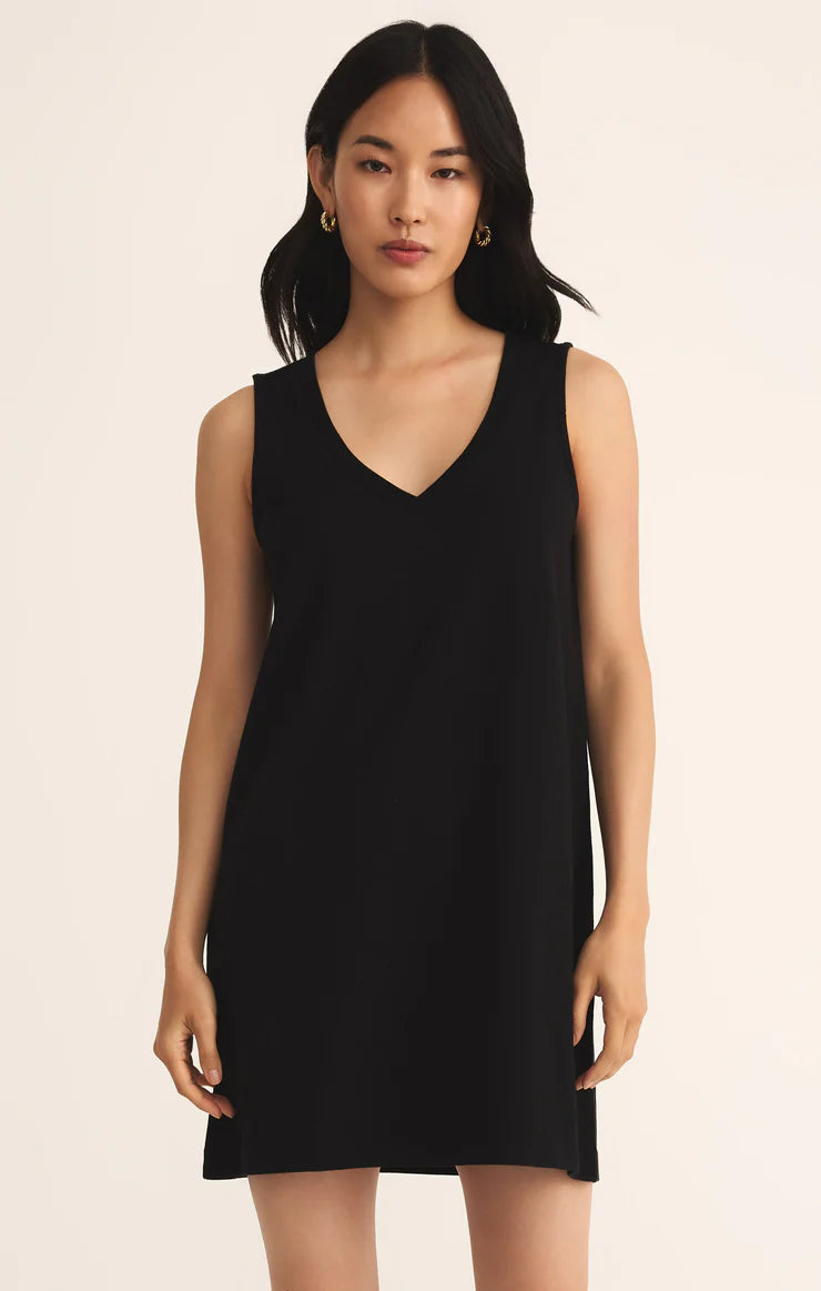 Sloane Dress - True Black - BAY WINDOW