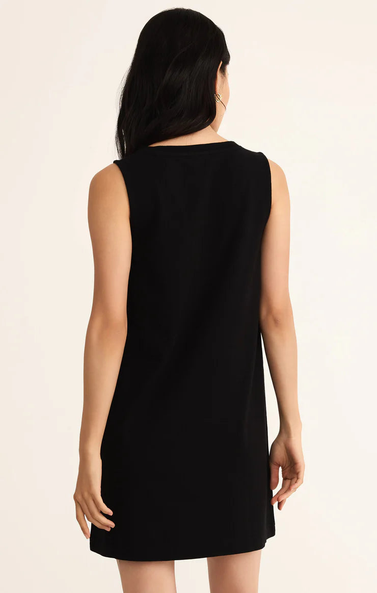 Sloane Dress - True Black - BAY WINDOW