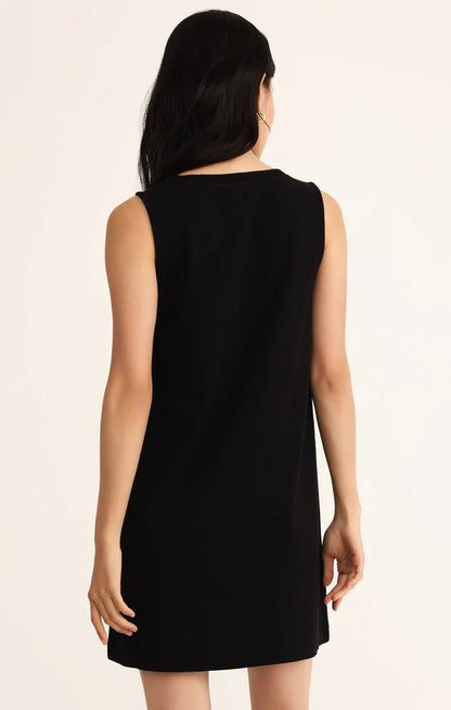 Sloane Dress - True Black - BAY WINDOW