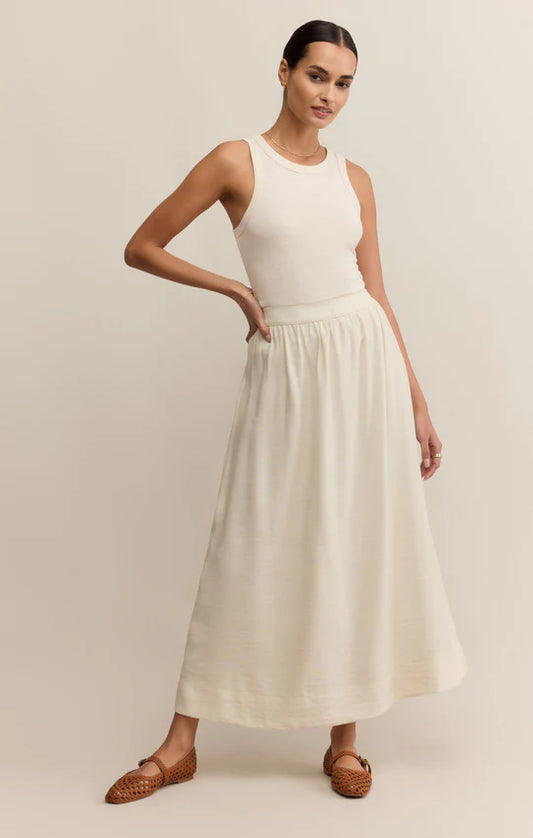 Serendipity Maxi Skirt - Sea Salt - BAY WINDOW