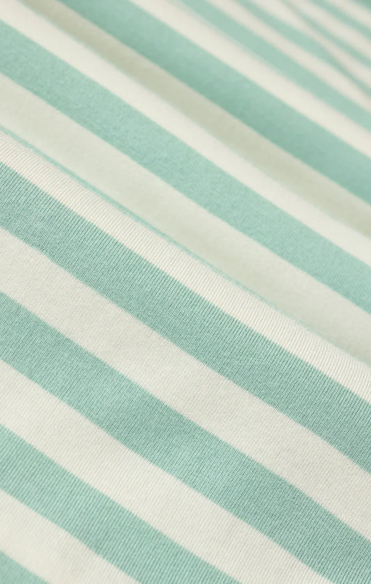 Kiera Stripe Tank - Crystal Green