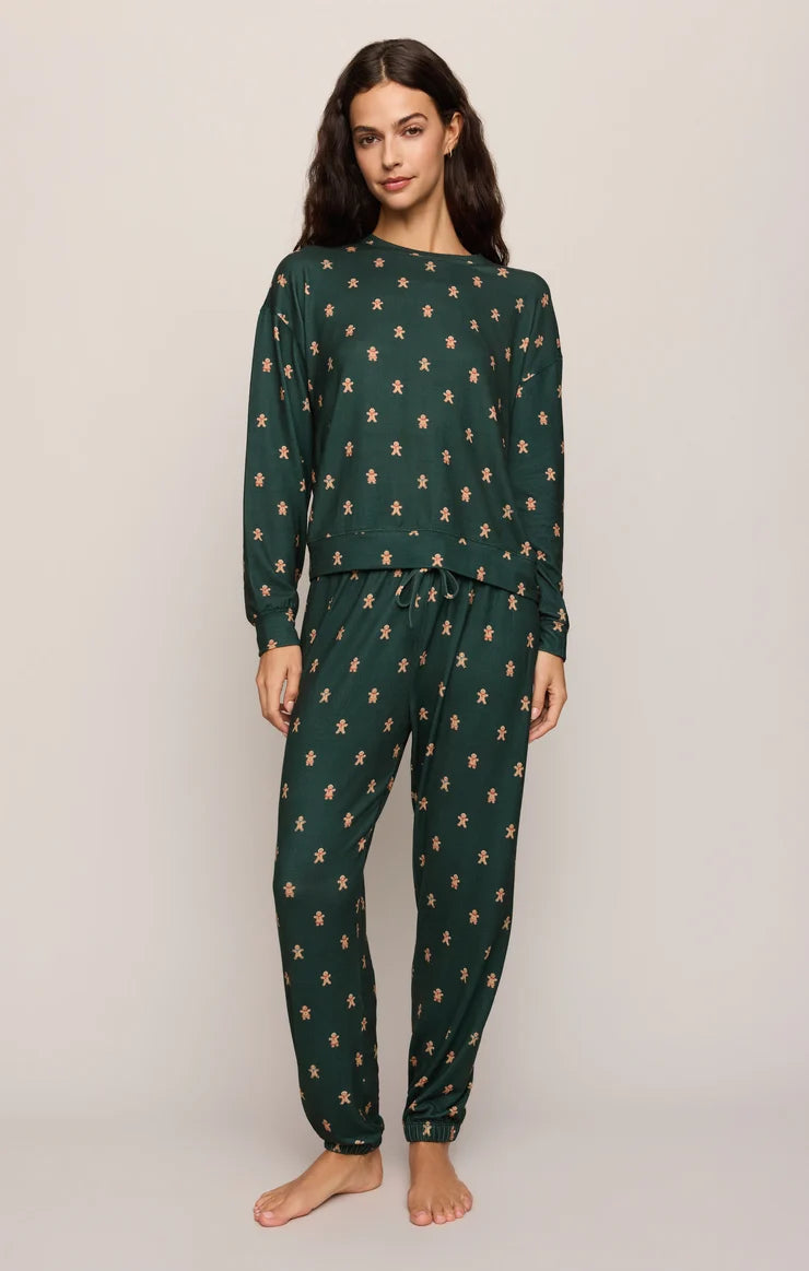 Cozy Gingerbread Set Cyprus Green