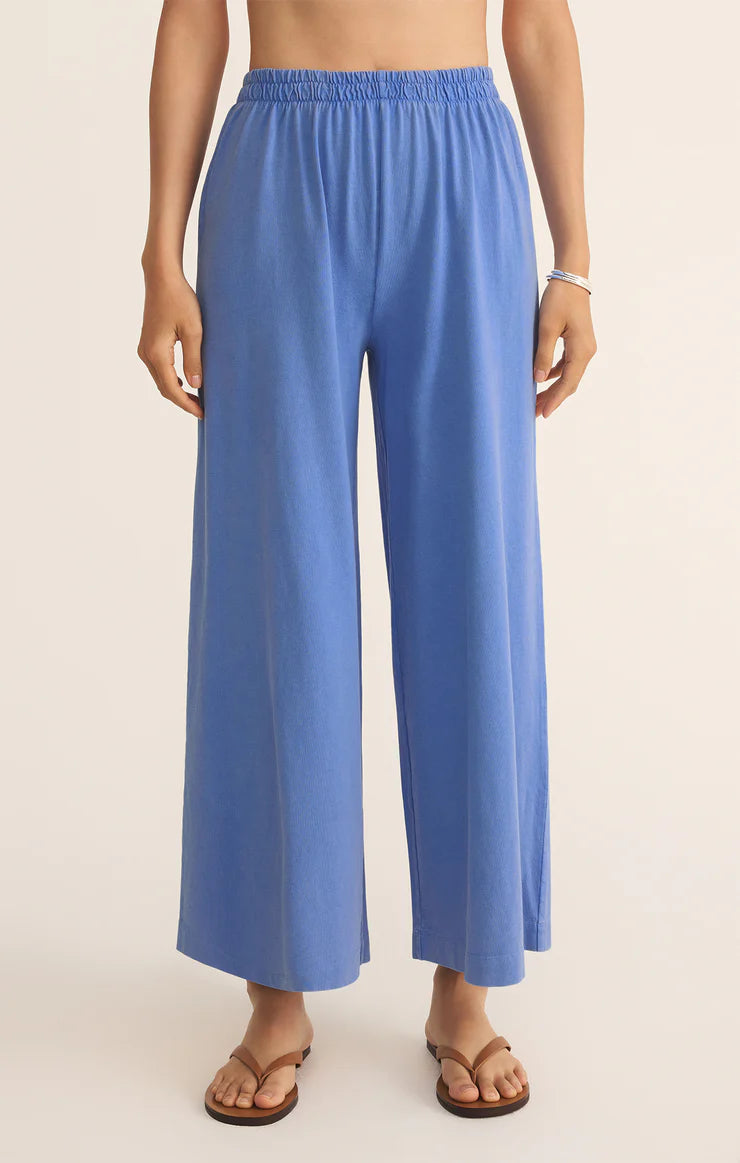 Scout Jersey Flare Pant - Bay Blue - BAY WINDOW