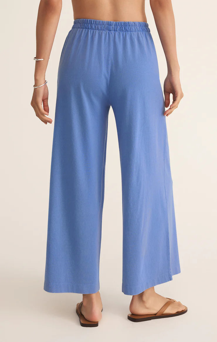 Scout Jersey Flare Pant - Bay Blue - BAY WINDOW