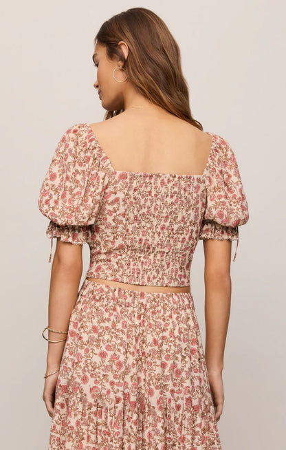 Moira Floral Top