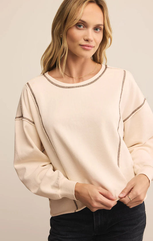 Fan Club Sweatshirt - Crystal - BAY WINDOW