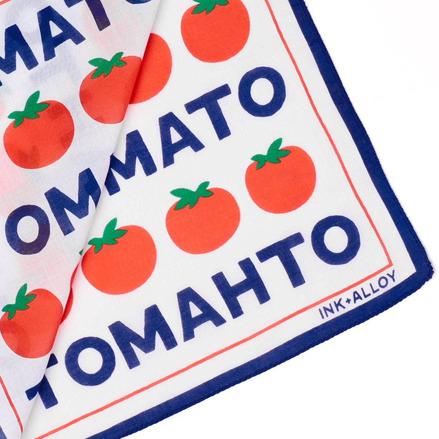 Carson Tomato Tomahto Print Scarf 21x21