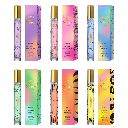 Love & Notes: Eau de Toilette Collection