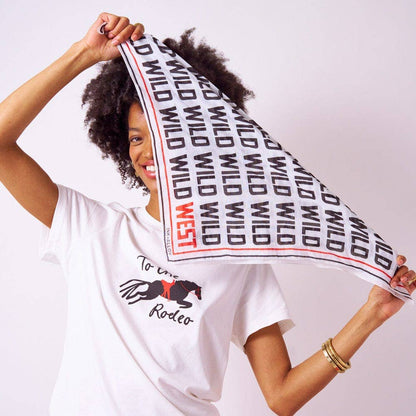 Carson Wild West Print Scarf 21x21