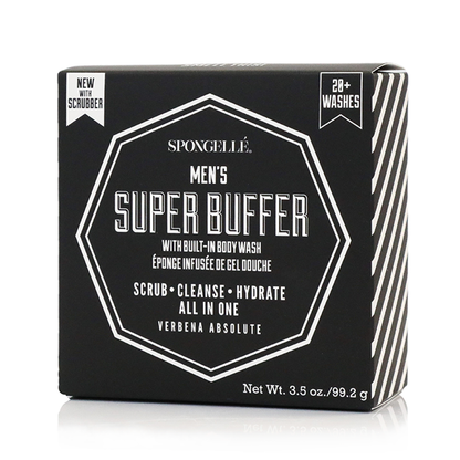 Men's Body Buffer with Black Scrubber - BAY WINDOW