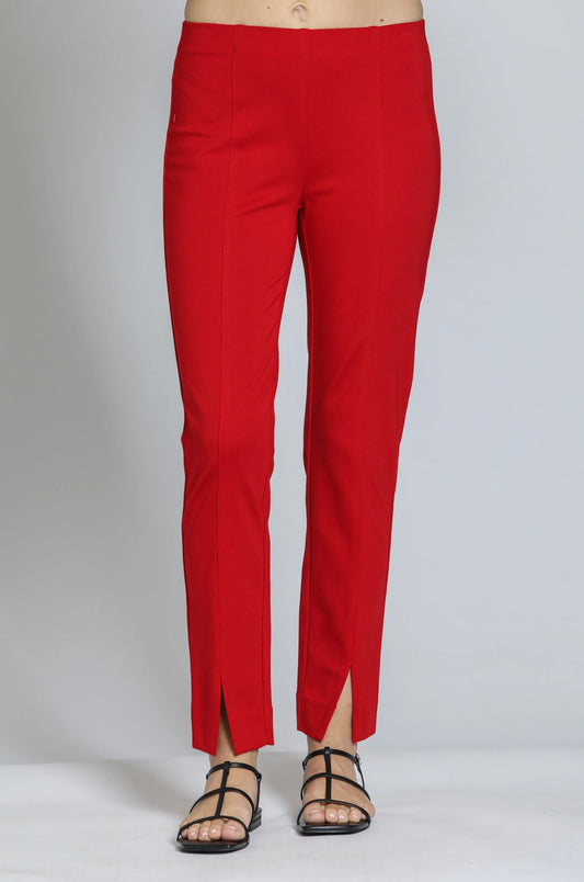 Pull-on Ponte Pant With Split hem - BAY WINDOW