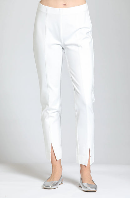 Pull-on Ponte Pant With Split hem - BAY WINDOW