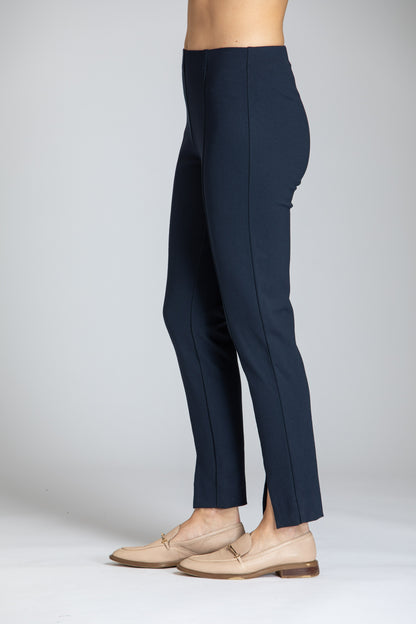 Pull-on Ponte Pant With Split hem - BAY WINDOW