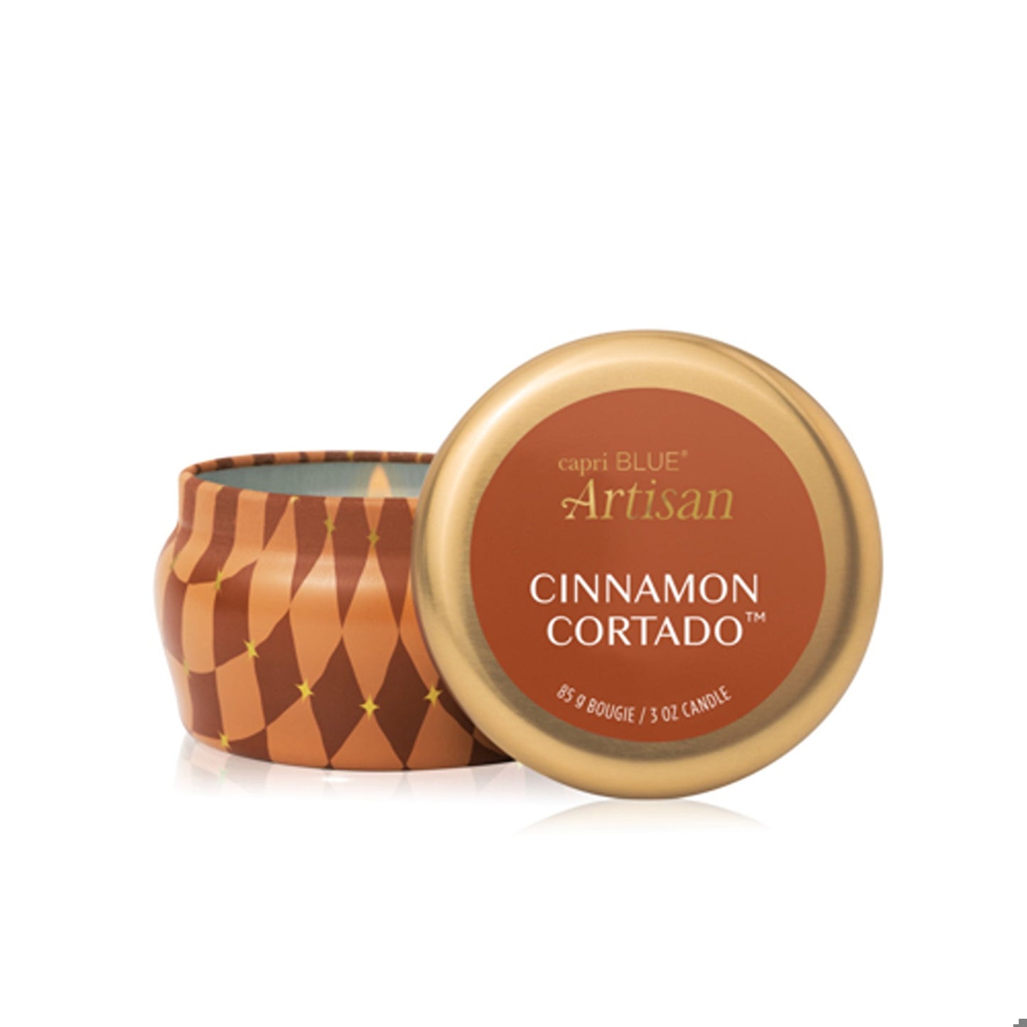 Cinnamon Cortado Artisan Winter Bazaar Mini Tin