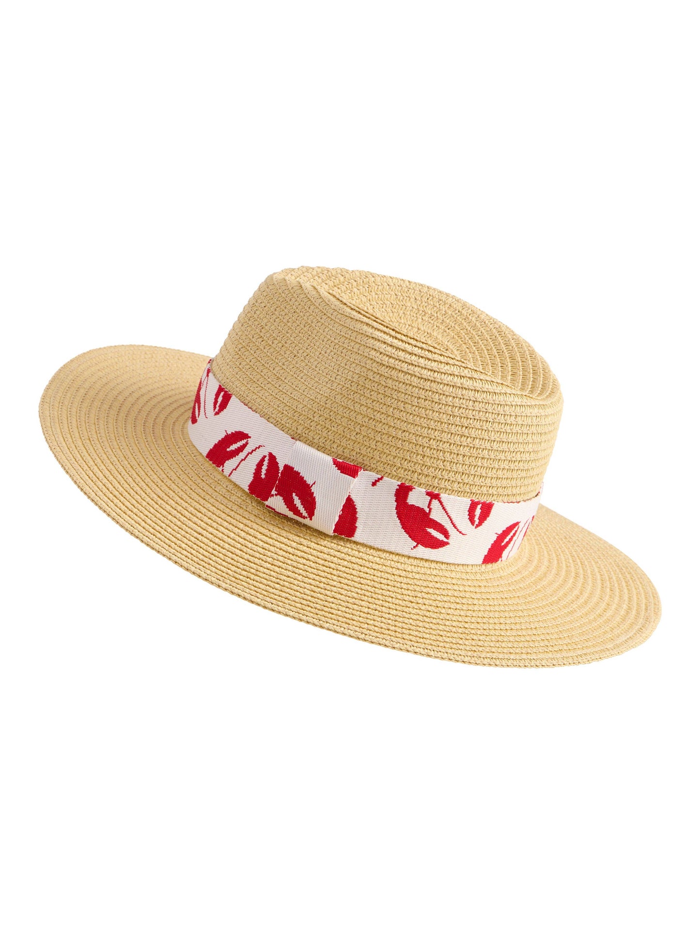 Claudia Tote and Hat Set - Red