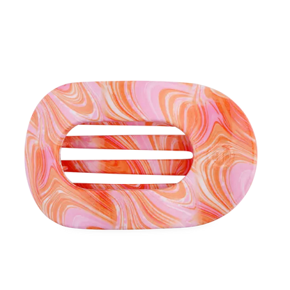 Flat Round Hair Clip - Medium
