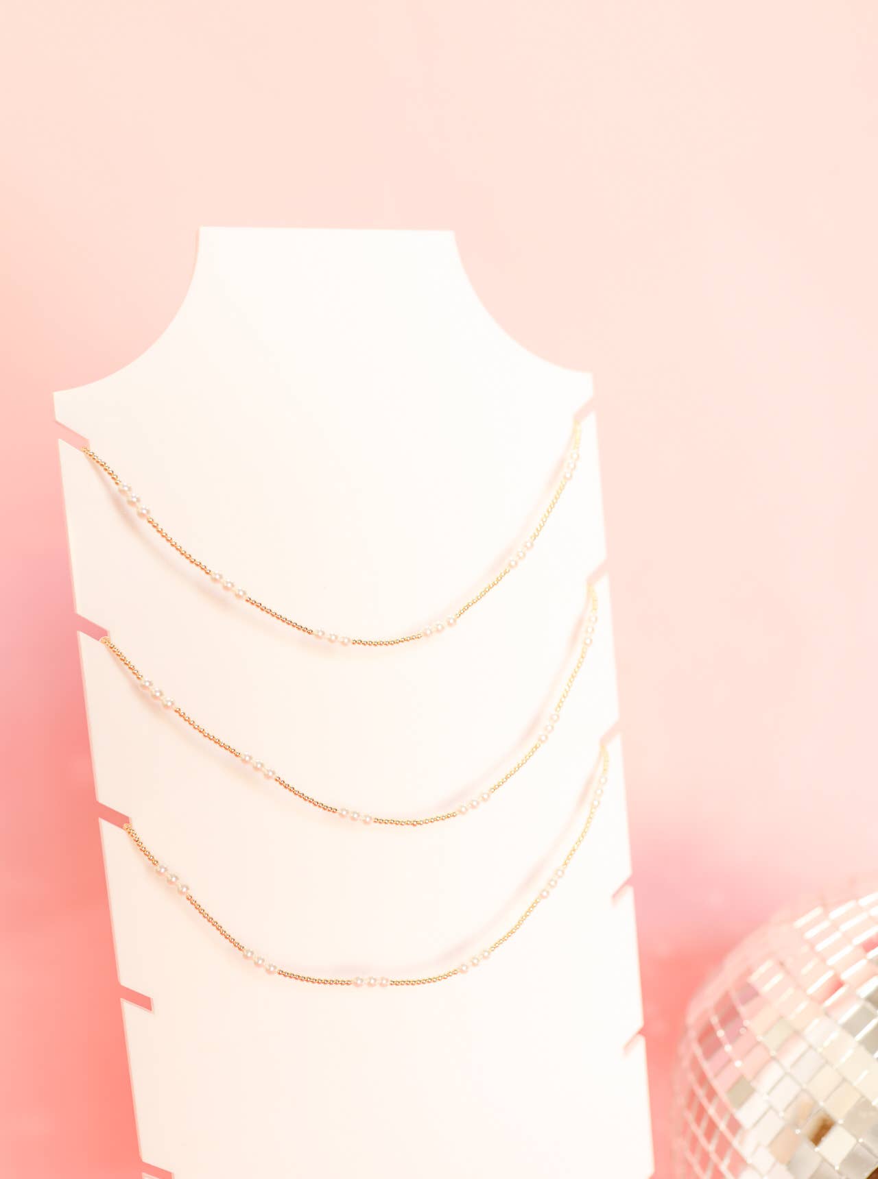 ILY Pearl Beaded Necklace - BAY WINDOW