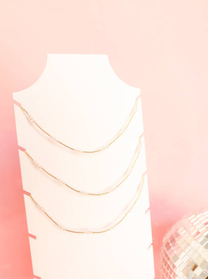 ILY Pearl Beaded Necklace - BAY WINDOW