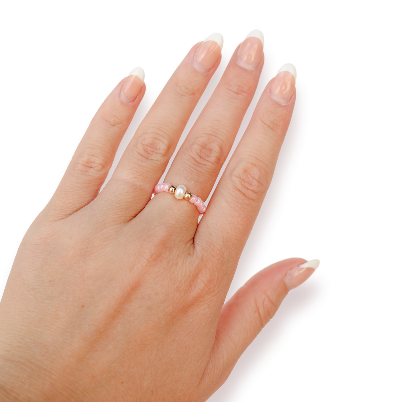 Pastel Pink Pearl Ring - BAY WINDOW