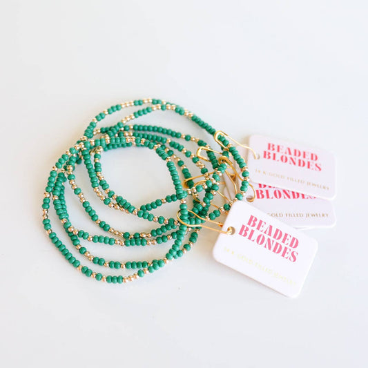 Kelly Green Sprinkle Bracelet - BAY WINDOW