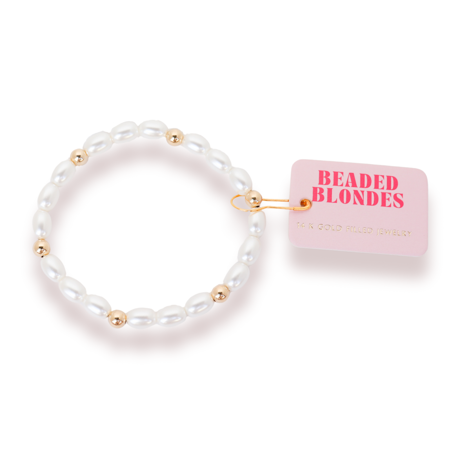 Stacy Pearl Bracelet in Gold - BAY WINDOW