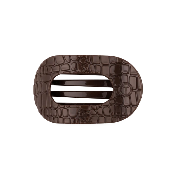 Flat Round Hair Clip - Small