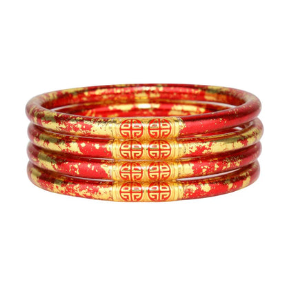KOI Rouge All Weather Bangles (Set of 4) - BAY WINDOW