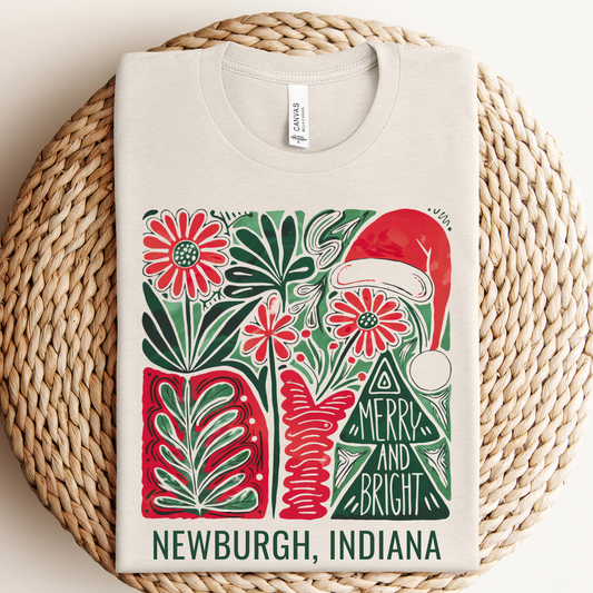 Custom Boho Christmas Graphic Tee/Crewneck