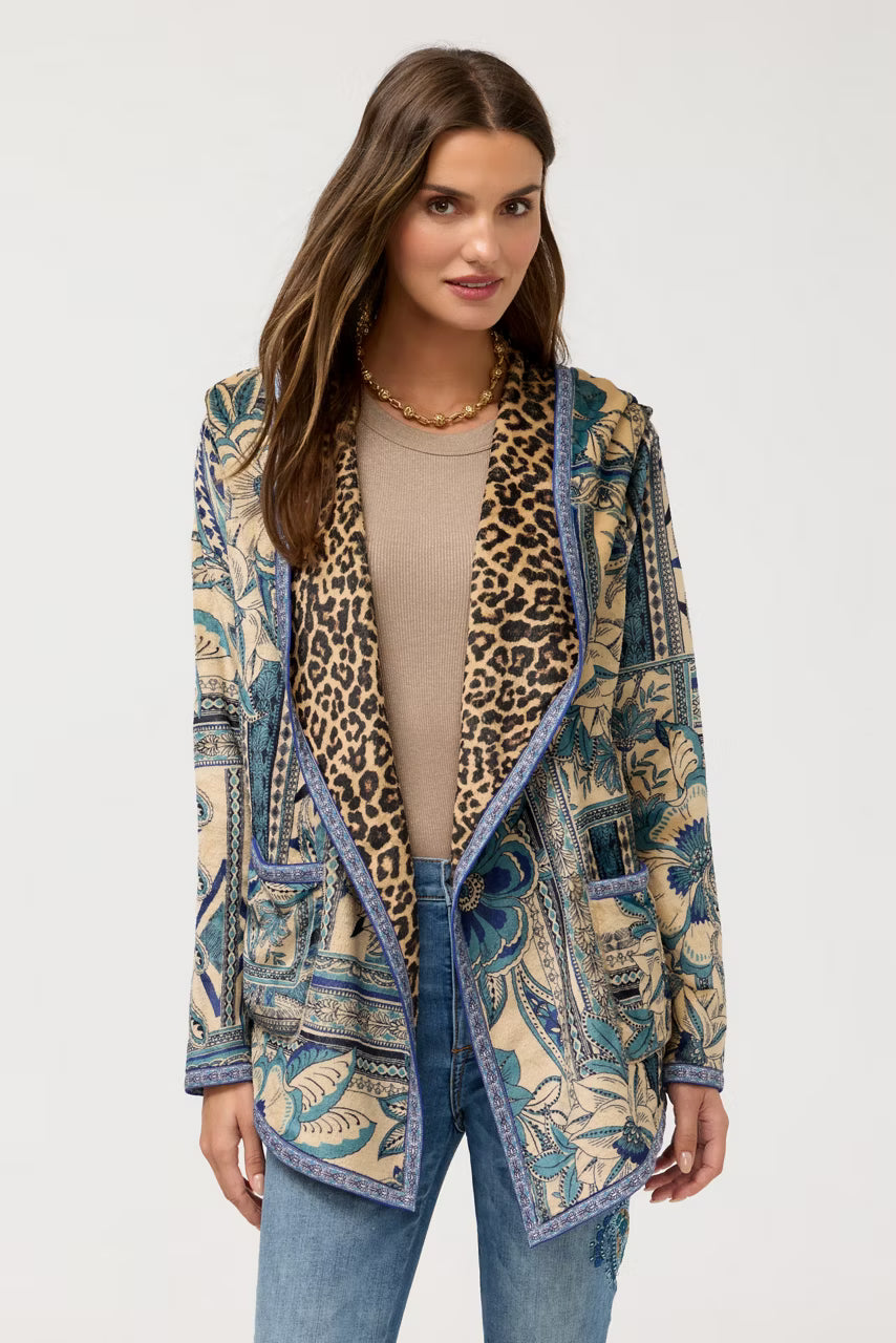 Joan Sherpa Jacket -   Reversible