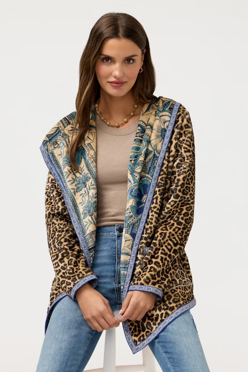 Joan Sherpa Jacket -   Reversible